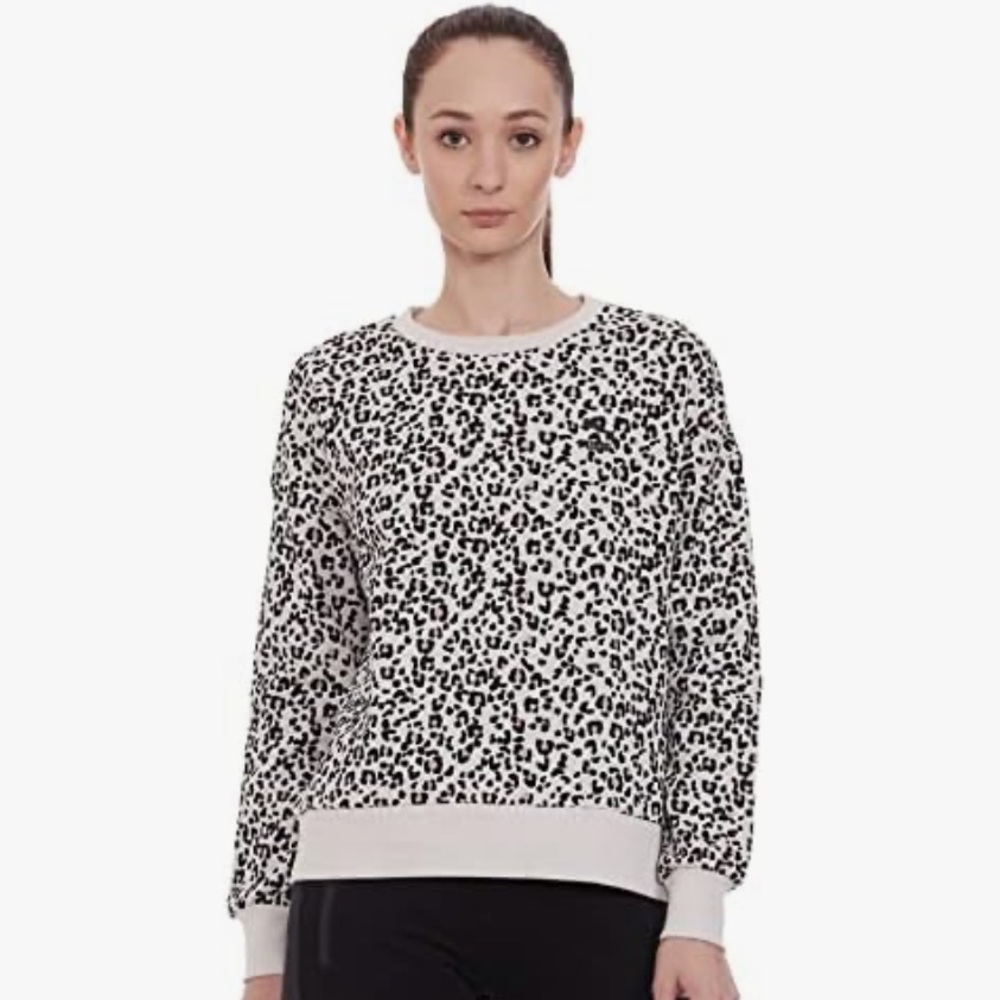 PUMA Leopard Print Sweatshirt